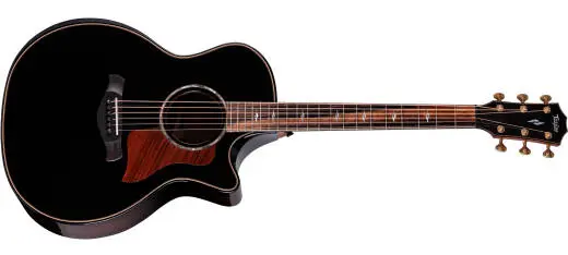 Taylor Guitars - Next Generation Builders Edition 814ce Blacktop Rosewood\/Spruce Acoustic-Electric Guitar with Case