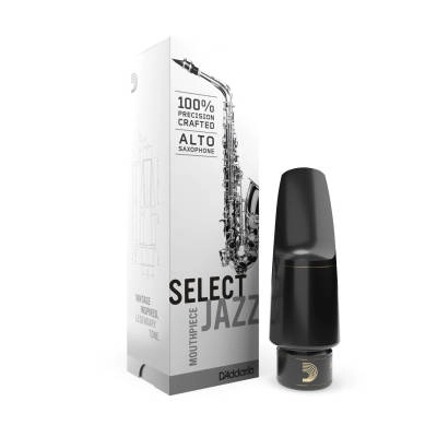 DAddario Woodwinds - D7M - Select Jazz Alto Sax Mouthpiece