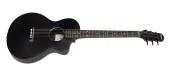 Weatherproof Carbon Fiber Steel String Acoustic Guitar with Gigbag - Satin Black