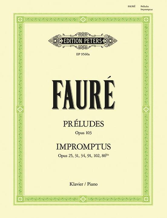 Piano Works Vol.1 - Faure/Klemm - Piano - Book