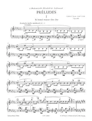 Piano Works Vol.1 - Faure/Klemm - Piano - Book