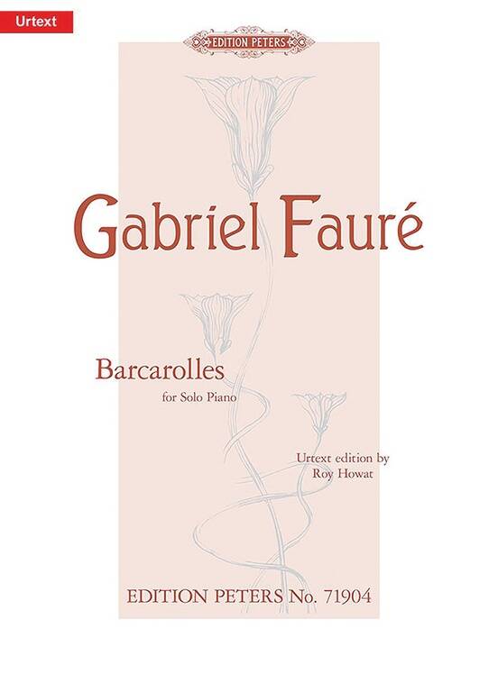 Barcarolles - Faure/Howat - Piano - Book