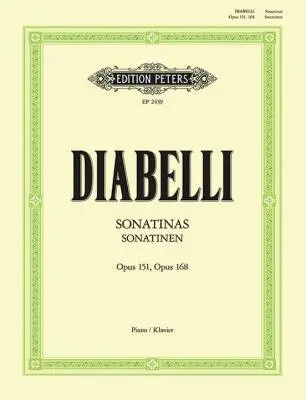 C.F. Peters Corporation - Sonatinas - Diabelli/Ruthardt - Piano - Book