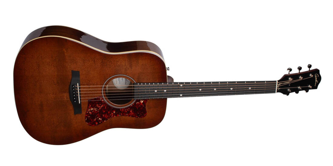 Century Maho Cognac Rustic EQ Acoustic/Electric Guitar with Gigbag