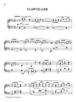 Suite Bergamasque - Debussy/Palmer - Piano - Book