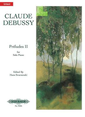 C.F. Peters Corporation - Preludes, Book 2 - Debussy/Swarsenski - Piano - Book