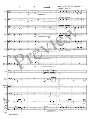 A Hero\'s Quest - Marlatt - Brass Choir