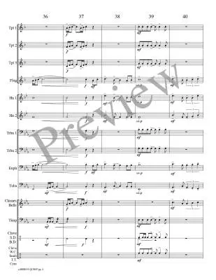 A Hero\'s Quest - Marlatt - Brass Choir