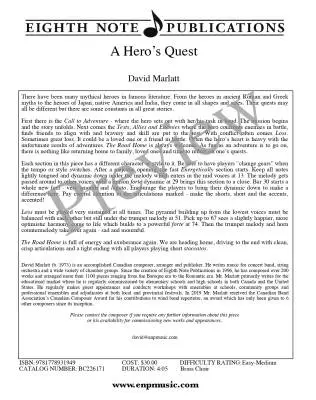 A Hero\'s Quest - Marlatt - Brass Choir
