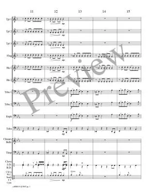 A Hero\'s Quest - Marlatt - Brass Choir