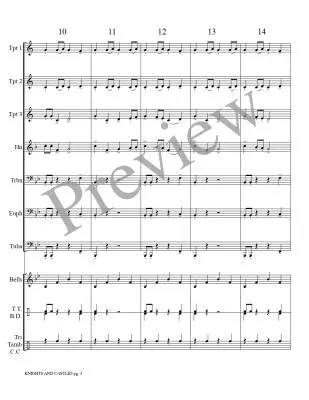 Knights and Castles - Marlatt - Brass Choir