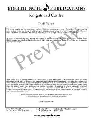 Knights and Castles - Marlatt - Brass Choir