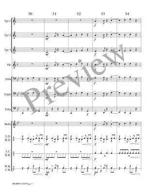 Mambo Sauce - McKinney/Marlatt - Brass Choir