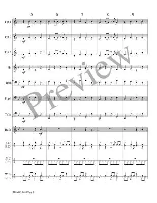 Mambo Sauce - McKinney/Marlatt - Brass Choir