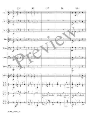 Mambo Sauce - McKinney/Marlatt - Brass Choir