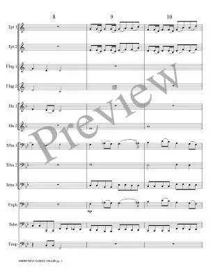 Sheep May Safely Graze - Bach/Marlatt - Brass Choir