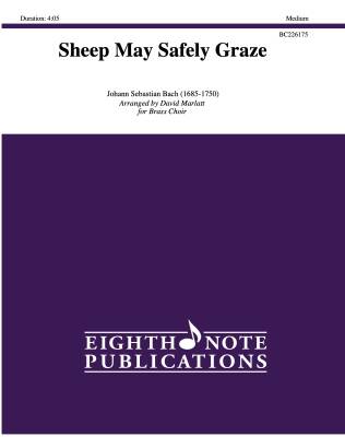 Eighth Note Publications - Sheep May Safely Graze - Bach/Marlatt - Brass Choir