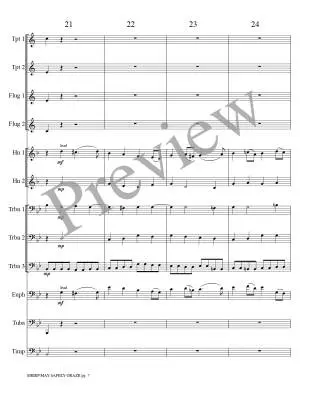 Sheep May Safely Graze - Bach/Marlatt - Brass Choir