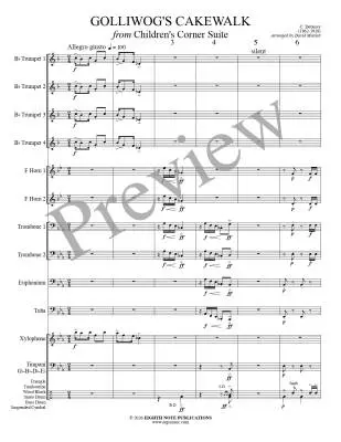 Golliwog\'s Cakewalk from Children\'s Corner Suite - Debussy/Marlatt - Brass Choir