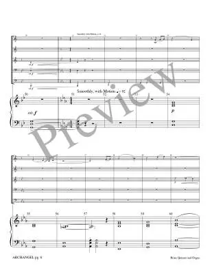 Archangel - Marlatt - Brass Quintet/Organ