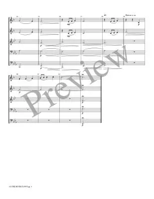 As the River Flows - Meeboer - Brass Quintet