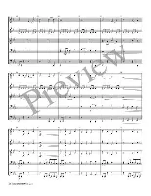 Of Fate and Fortune - Meeboer - Brass Quintet