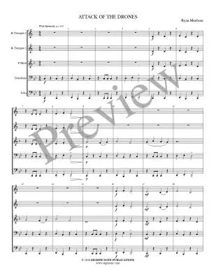 Attack of the Drones - Meeboer - Brass Quintet