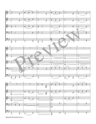 Beneath the Golden Sky - Meeboer - Brass Quintet