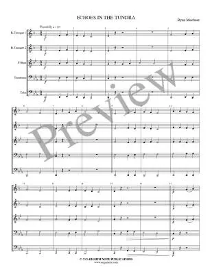 Echoes in the Tundra - Meeboer - Brass Quintet