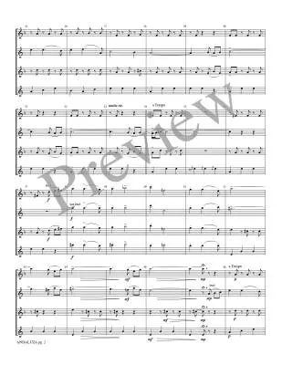 Andaluza (Spanish Dance No. 5) - Granados/Marlatt - Saxophone Quartet (SATB/AATB)