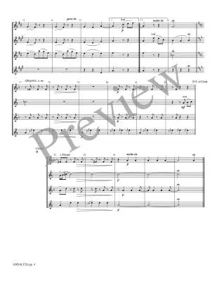 Andaluza (Spanish Dance No. 5) - Granados/Marlatt - Saxophone Quartet (SATB/AATB)