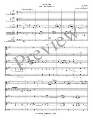 Adagio (from Piano Sonata in D Major) - Galuppi/Marlatt - Flexible Woodwind Ensemble