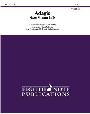 Eighth Note Publications - Adagio (from Piano Sonata in D Major) - Galuppi/Marlatt - Flexible Woodwind Ensemble