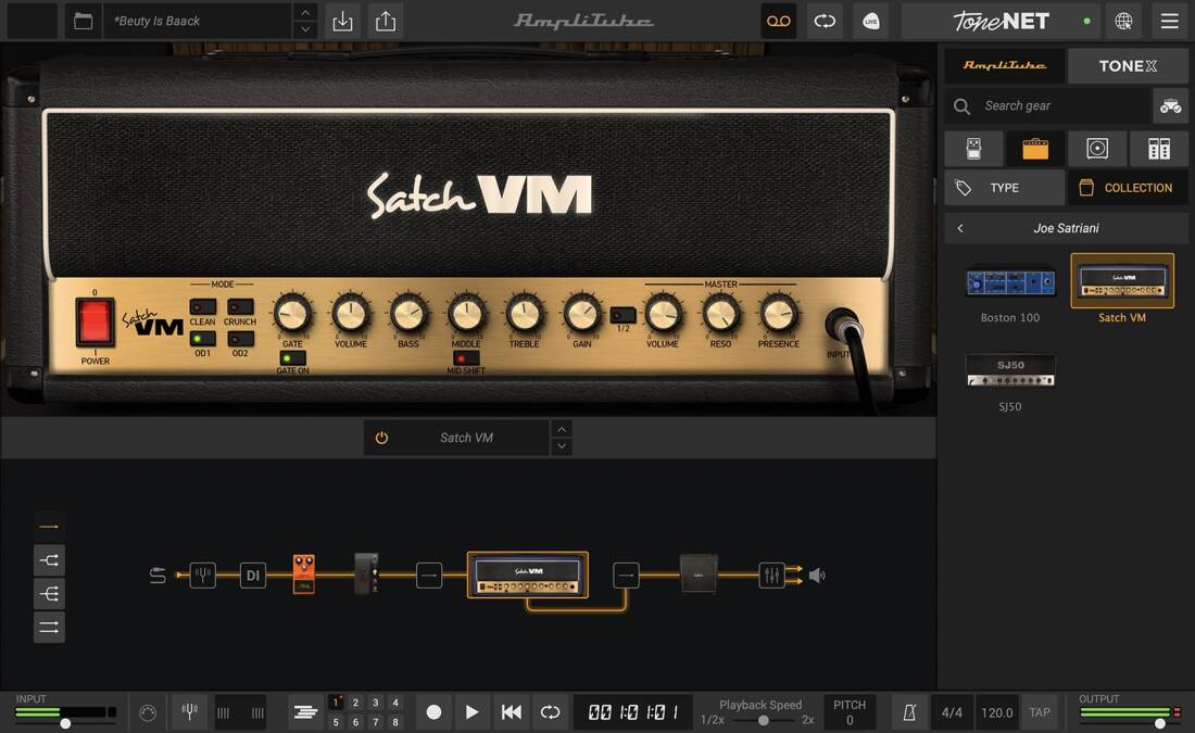 Amplitube Joe Satriani - Download