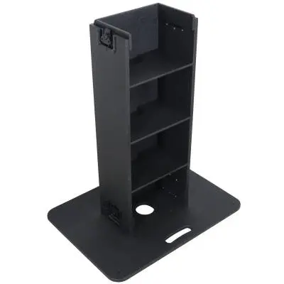 Control Tower DJ Podium with Road Case - Black Finish