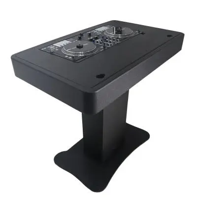 ProX - Control Tower DJ Podium with Road Case - Black Finish
