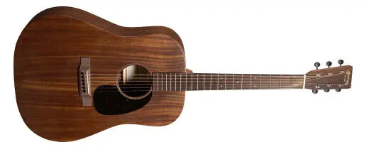 Martin Guitars - D-10E Retro Sapele Road Series Acoustic\/Electric Guitar with Softshell Case