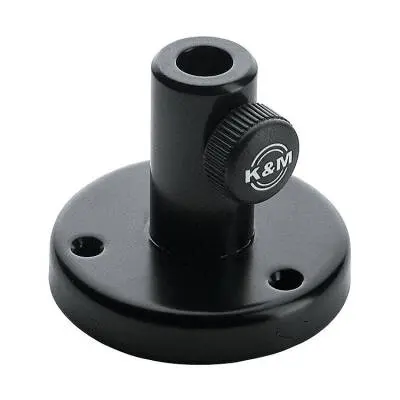 K & M Stands - Table Flange for Microphone Desk Arm