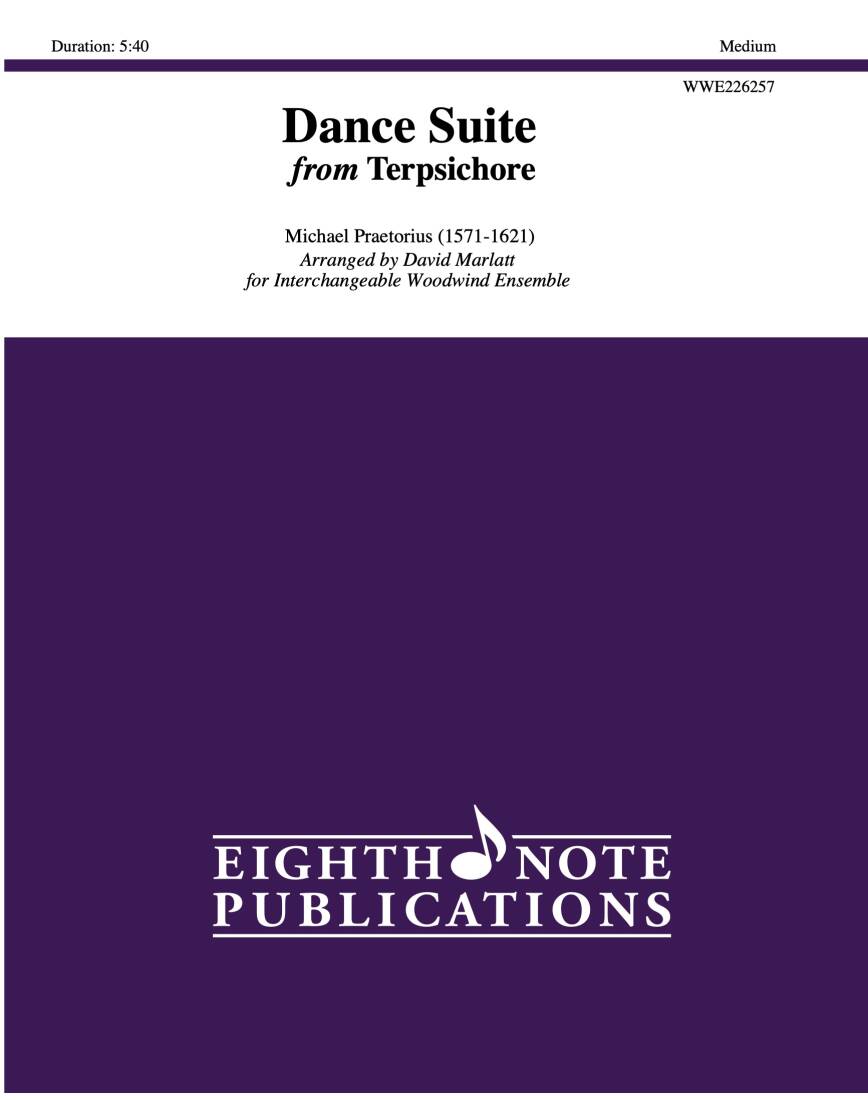 Dance Suite from Terpsichore - Praetorius/Marlatt - Flexible Woodwind Ensemble