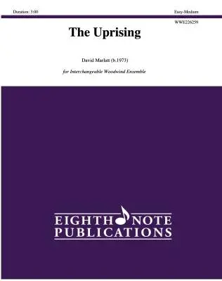 Eighth Note Publications - The Uprising - Marlatt - Flexible Woodwind Ensemble