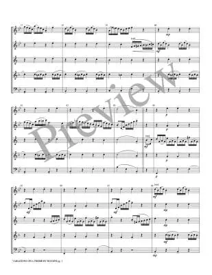 Variations on a Theme by Rossini - Chopin/Marlatt - Woodwind Quintet