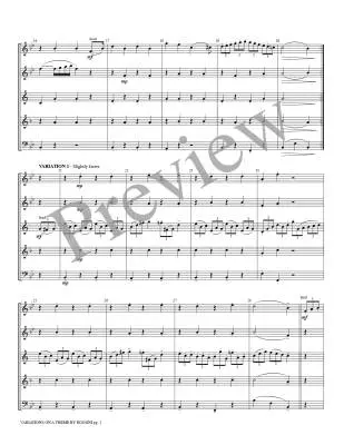 Variations on a Theme by Rossini - Chopin/Marlatt - Woodwind Quintet