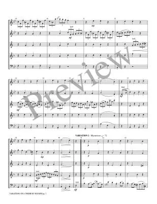 Variations on a Theme by Rossini - Chopin/Marlatt - Woodwind Quintet