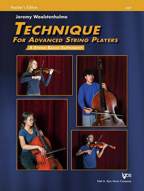 Technique for Advanced String Players - Woolstenhulme - Score - Book