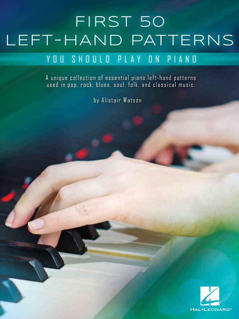 First 50 Left-Hand Patterns You Should Play on Piano - Watson - Book