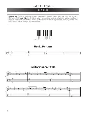 First 50 Left-Hand Patterns You Should Play on Piano - Watson - Book