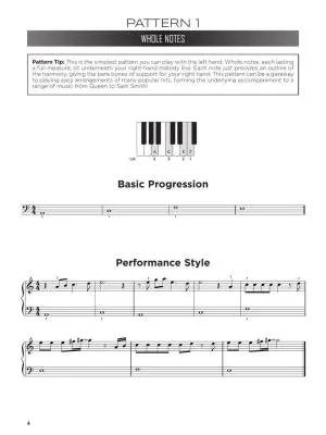 First 50 Left-Hand Patterns You Should Play on Piano - Watson - Book