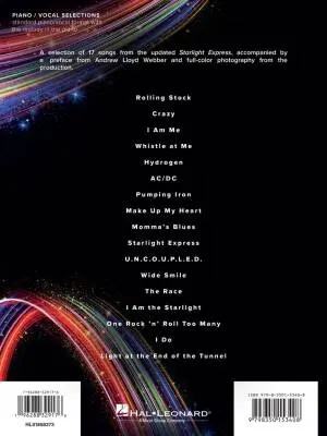 Andrew Lloyd Webber\'s Starlight Express - Piano/Vocal/Guitar - Book