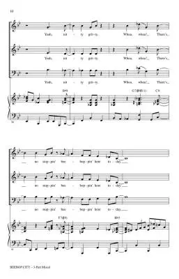 Beebop City - Eckert - Choral Octavo - 3-Pt Mixed