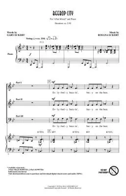 Beebop City - Eckert - Choral Octavo - 3-Pt Mixed